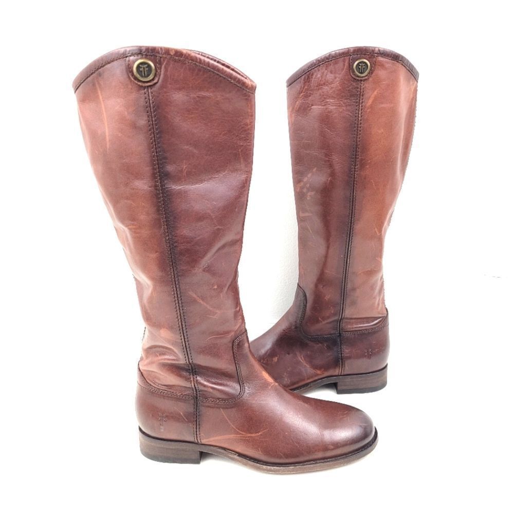 FRYE Melissa leather riding boots - Picture 15 of 16